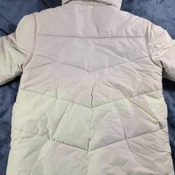 Disney Mickey Club Size 13 Beige Winter Jacket Outerwear Rain Outdoors Warm - Picture 3 of 14